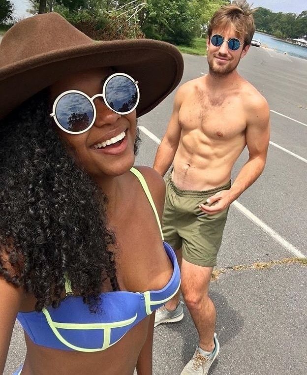ebony interracial dp - nerdy nympho bbc white mom